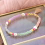 Are you in love with natural materials? Create jewellery with pretty Preciosa glass seed beads