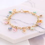 Colourful jewellery making -> create jewellery with new DQ crystal glass charms