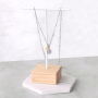 Personal jewellery with stainless steel alphabet/letter charms