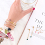 Colourful jewellery making -> create jewellery with new DQ crystal glass charms