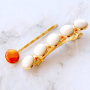 Create colourful jewellery with cowrie shells and this is how you wear hair accessories: