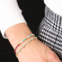 Cheerful fashion jewellery with new faceted beads