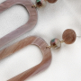 Get inspired: create super trendy earrings by using our resin pendants