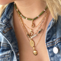 Create trendy necklaces with the new stainless steel charms