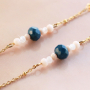 Stylish earrings in the latest trend colours