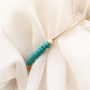 Jewellery made of coconut disc beads: