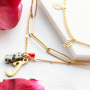 Create trendy chain bracelets and necklaces with belcher chain