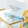 This is how you make the best initial bracelets with satin wire: