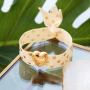Inspiration for making bracelets with elastic Ibiza ribbon: