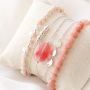 This is how you make the cutest earrings and bracelets with 925 Silver charms and findings: