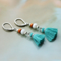 Get to work with wood beads and make beautiful bracelets