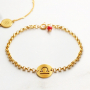 You can create this stylish jewellery with the new stainless steel charms: