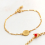 You can create this stylish jewellery with the new stainless steel charms: