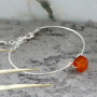 Create stylish earrings and bracelets with these new natural stone cube beads: