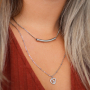 Making subtle jewellery with charms of stainless steel