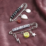 Get to work with our new acrylic letter beads and ceramic beads: 