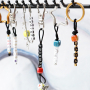 Get to work with our new acrylic letter beads and ceramic beads: 