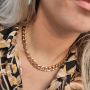 With the new DQ European metal belcher chain you can make these necklaces: