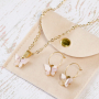 Take a look how to create trendy jewellery with resin butterfly charms yourself 