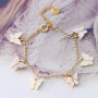 Take a look how to create trendy jewellery with resin butterfly charms yourself 