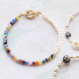 This is how you create stunning jewellery with the Millefiori beads:
