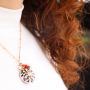 Make statement jewellery pieces with shell beads and stainless steel jewellery findings 