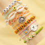 Get inspired and create trendy summer bracelets of macram&eacute; bead cord 