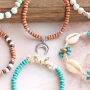 Inspiration for making men&rsquo;s and women&rsquo;s bracelets with wooden beads 