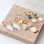 Design summery jewellery with the new collection of shell pendants