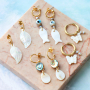 Design summery jewellery with the new collection of shell pendants