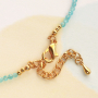 Make stylish necklaces with the Cat&rsquo;s Eye faceted beads and charms 
