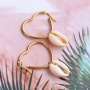 Create trendy earrings with stainless steel earring findings 