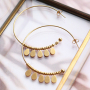 Create trendy earrings with stainless steel earring findings 