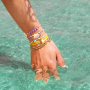 Create summery jewellery with shell beads, glass seed beads and many more items! 