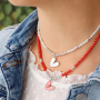 Design the best necklaces and earrings with the new brass metal charms! 