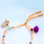 Get creative with the new colourful 1,5 cm tassels! 