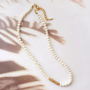 Design trendy jewellery with DQ Greek ceramic gold spot beads