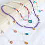 Get creative with these colourful metal charms