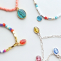 Get creative with these colourful metal charms
