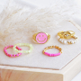 Get creative with these  rings with enamel