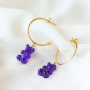 Inspiration to make colourful jewellery with gummy bear charms