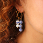Inspiration to make unique jewellery with these hand painted ceramic beads