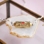 Design jewellery with stainless steel and brass metal C.U.S&reg; jewellery message beads
