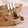 Mix and match with these beautiful Cuoio bracelets
