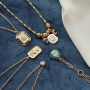 Get creative with these magnificent brass metal charms and beads with zirconia