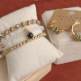 Design beautiful jewellery sets with this magnificent series of top faceted beads disc