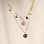 Get creative with brass metal charms and bracelet 