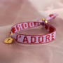 Get creative with ribbon text and smart bead stoppers