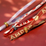 Get creative with ribbon text and smart bead stoppers