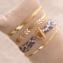 Create jewellery sets with snake chain bracelets and necklaces